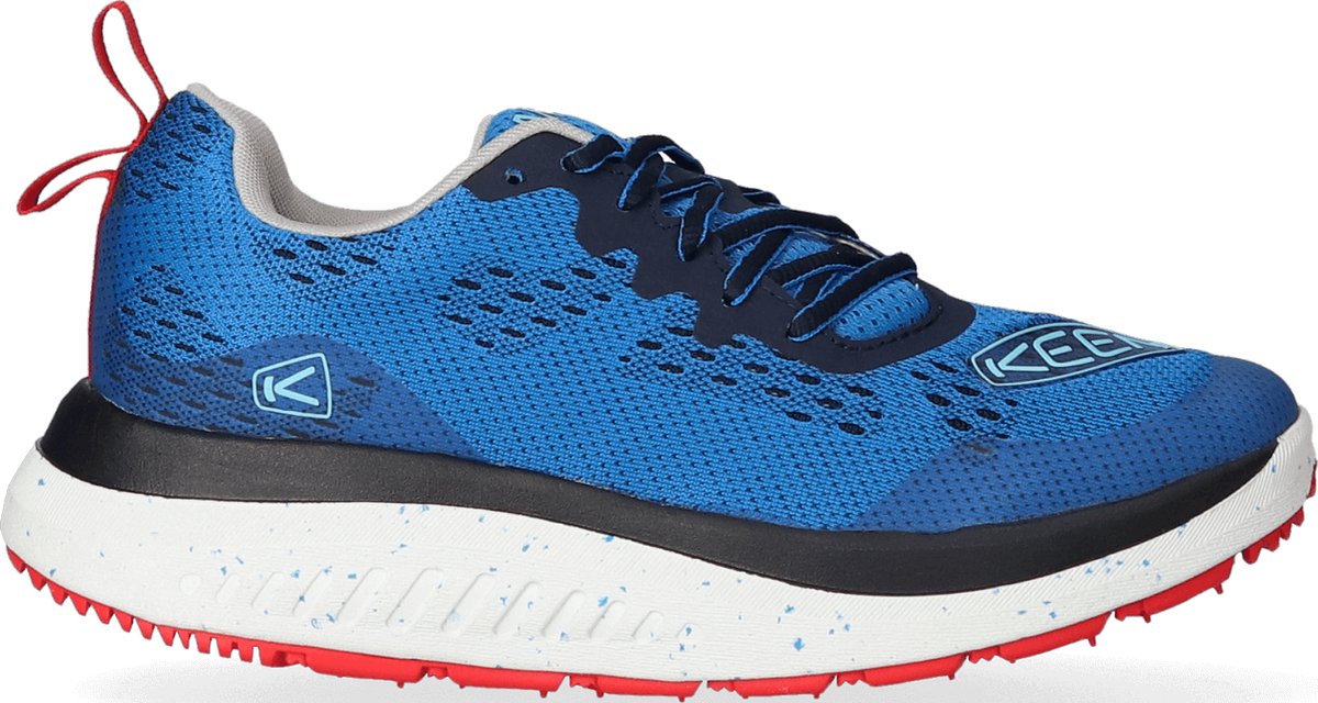 Keen WK400 Heren Wandelschoenen Austern/ Carpet Blauw