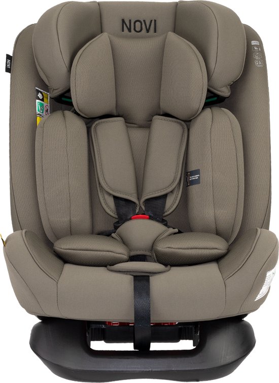 Novi Baby Lucas Premium - Autostoel - I-Size - Dark Taupe - Groep 0-1-2-3
