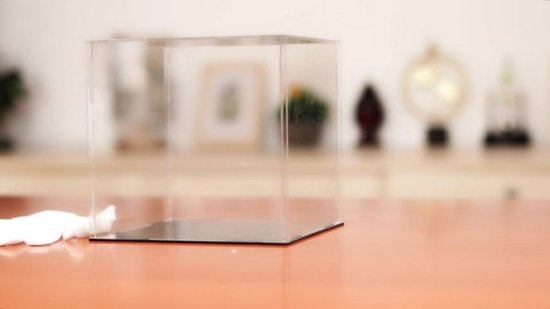 Belle Vous Boite Transparente Acrylique 5 Faces avec Couvercle - Cube 15 x  15 cm - Boite de Rangement en Plastique Anti Poussière pour Collections,  Jouets, Décorations, Maquillage et Cadeaux : : Cuisine et Maison