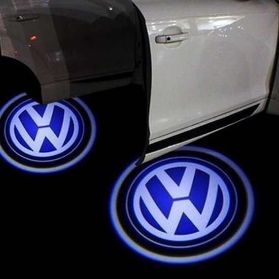 Volkswagen auto deur logo Projector | Auto deur verlichting | Volkswagen  accessoires -... | bol