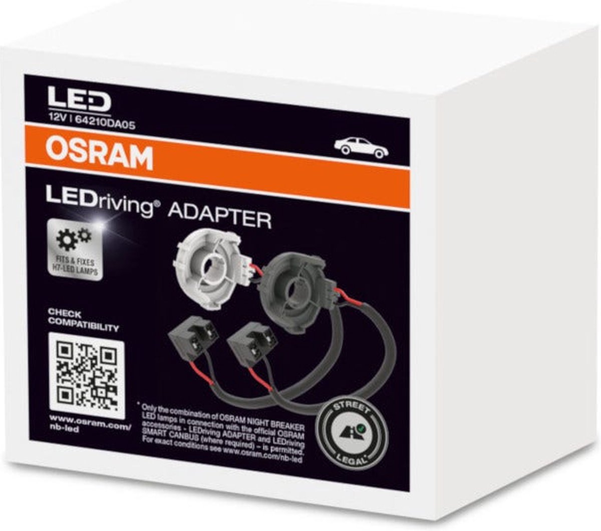 OSRAM Adapter voor Night Breaker H7-LED 64210DA05 Bouwvorm (autolamp) H7, Adapter für Night Breaker H7-LED – foto 4