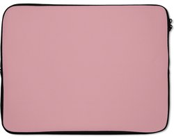 SleevesAndCases - Laptophoes - Roze - Effen - Laptop case - Laptops - Laptopsleeve - 17 Inch - Laptoptas