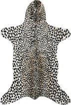 Tapijtenloods Rodeo Cheetah Dierenhuid Anti-Slip Creme Zwart- 150x200 CM