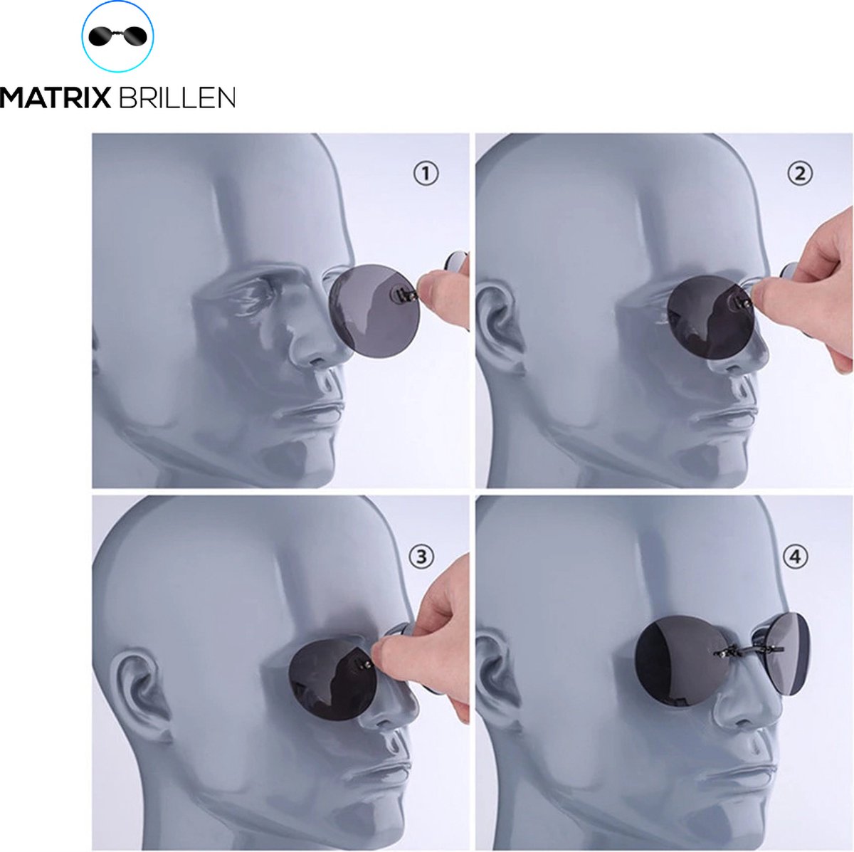 PRISMAZ Spektralbrille Regenbogen Effekt - Kaleidoskop Brille Für Festival & Party
