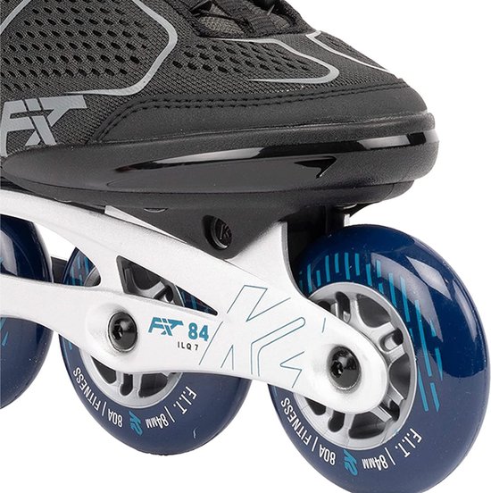 K2 F.I.T. 84 Boa Rollers en Ligne Gris/Bleu 10 : : Sports