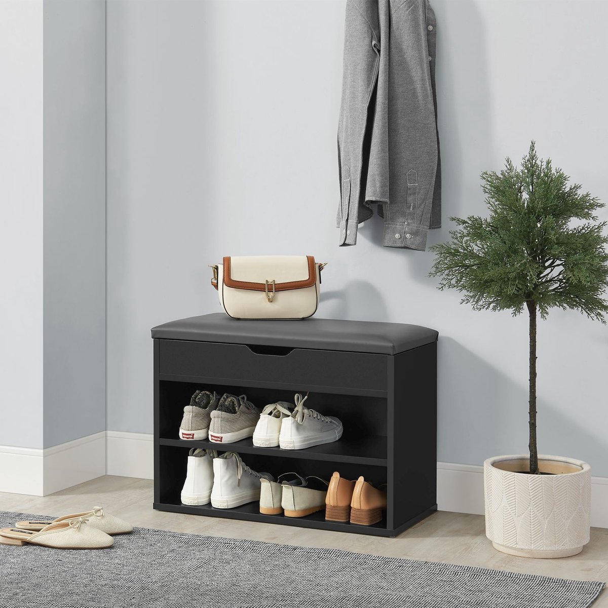 Calmera Schoenenkast Bruin 1 vak 71cm