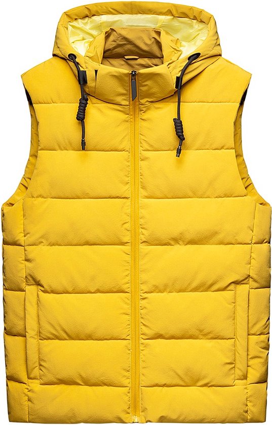 Explorer Verwarmde Bodywarmer Okergeel Maat S