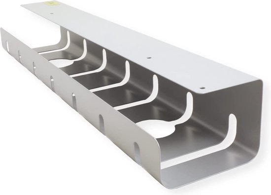 Wall Mountable Cable Hanger - Organizer met 19 kabels slots, snoerbeheersrek | Tuime elektrische lijnhouderoplossing, zelfklevende kabelbevestigingen Organisatorkit met Home Office Studio Trailer Use