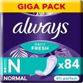 Always Inlegkruisjes Normal 84 stuks