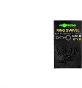 Korda Ring Swivel - Size 11 - 8 stuks
