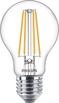 Philips Classic LEDbulb E27 A60 8W 827 Helder | Extra Warm Wit - Vervangt 75W