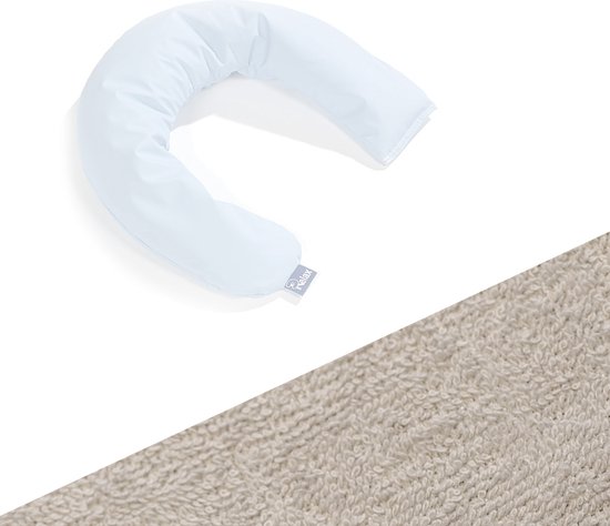 Taie d'oreiller pour Fico Baby Pillow - Tissu éponge - Grège