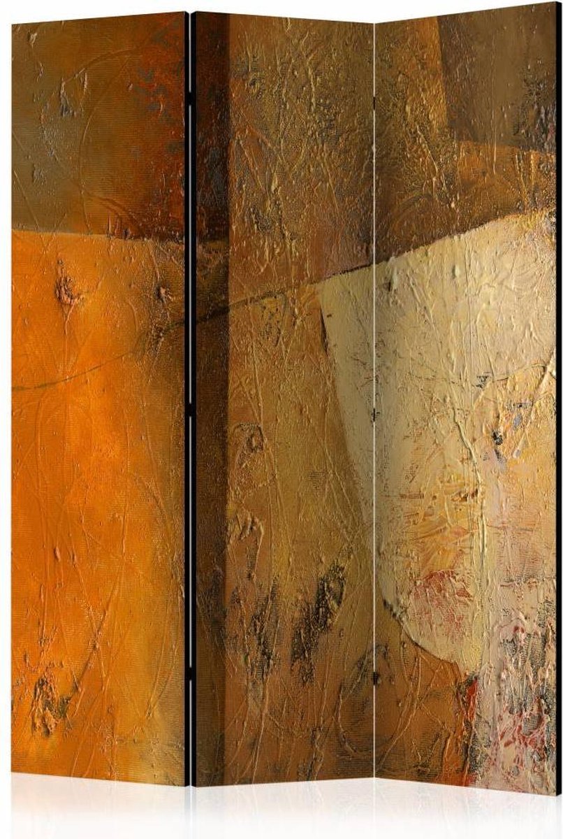Vouwscherm / Kamerscherm - Modern Artistiek 135x172cm, gemonteerd geleverd dubbelzijdig geprint