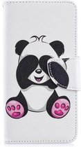 Samsung Galaxy A40 Portemonnee Print Hoesje Panda
