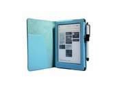 Sleep Cover voor de 6 inch Kobo Aura (2013), Premium Case, Betaalbare Hoes, blauw