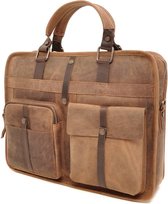 LEREN LAPTOP TAS Ruvido 826-130-71 Coffee