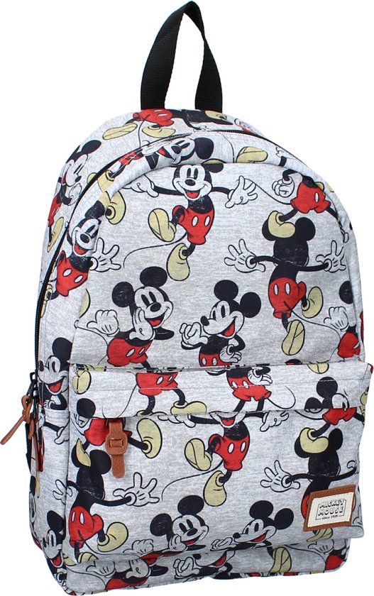 Disney Rugzak Mickey Mouse Junior 10,5 Liter Polyester Grijs