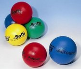 Zachte Volley Schuimbal- 16 cm - Softi middelmatige veerkracht