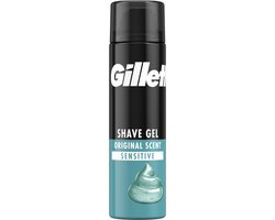 Gillette Gevoelige Huid Scheergel Basic 200 ml
