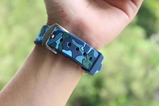 bracelet watchbands-shop.nl - Apple Watch Series 1/2/3/4 (38 & 40mm) - Bleu