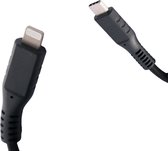 Câble de charge rapide Black Label USB-C vers Lightning 2 mètres