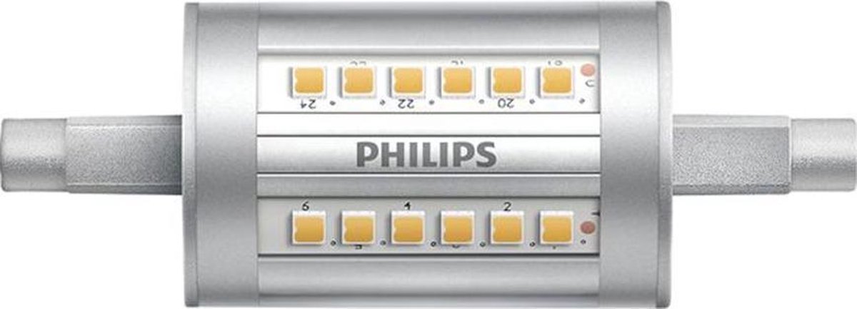 Philips CorePro LED linear R7S Fitting - 7.5-60W - 830 - 29x78 mm ...