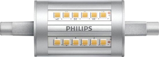 Philips CorePro LED linear R7S Fitting - 7.5-60W - 830 - 29x78 mm - Warm Wit
