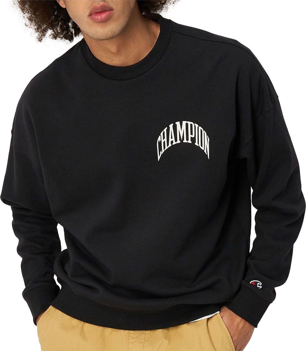 Champion Crewneck Trui Mannen Antraciet