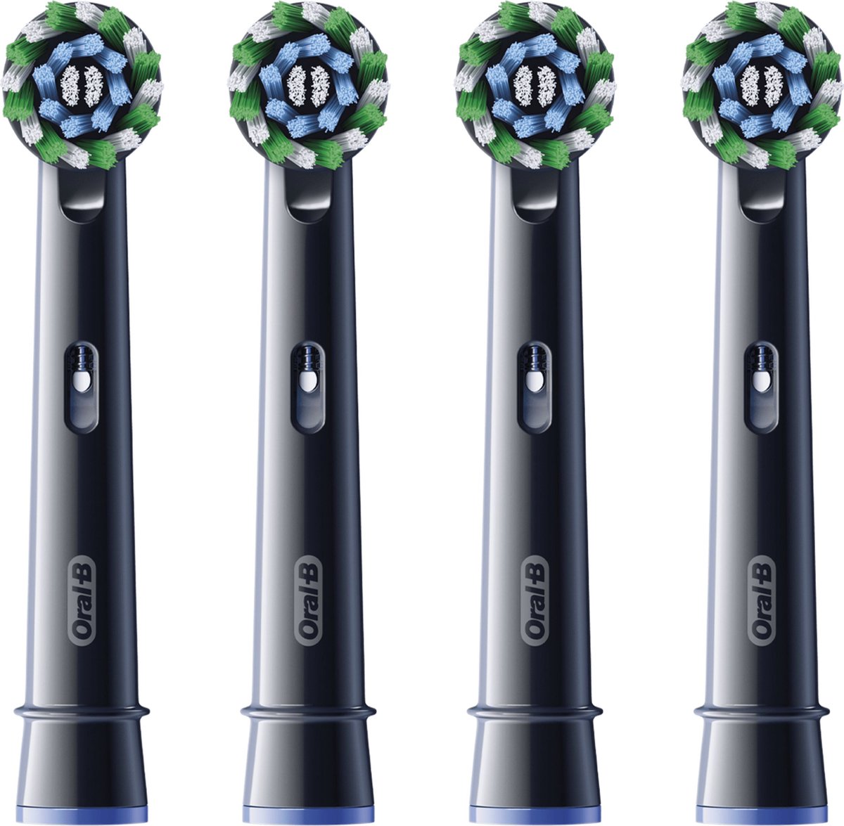 Oral-B Cross Action Pro - Opzetborstels - Met CleanMaximiser Technologie - Zwart - 4 Stuks thumbnail 3