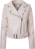 Pepe Jeans Sadie Jasje Beige S Vrouw