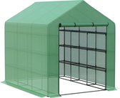 Couverture De Rechange Pour Serre Tunnel Avec Porte 18 M² - L600 X L300 X H200 Cm