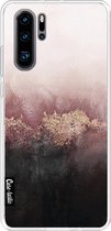 Casetastic Huawei P30 Pro Hoesje - Softcover Hoesje met Design - Pink Sky Print
