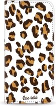Casetastic Wallet Case White Apple iPhone XR - Leopard Print