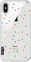 Casetastic Apple iPhone XS Max Hoesje - Softcover Hoesje met Design - Candy Print