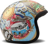 Dmd Vintage Jet Helm Veelkleurig M