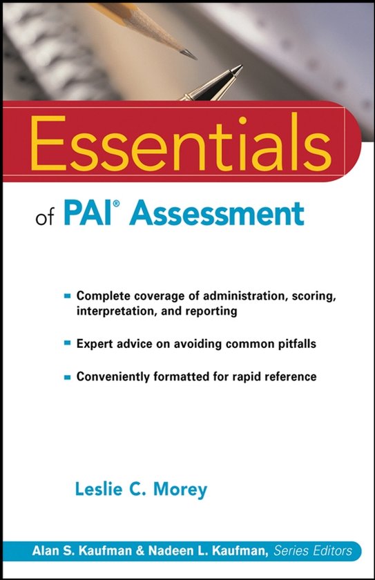Essentials of PAI Assessment - cover