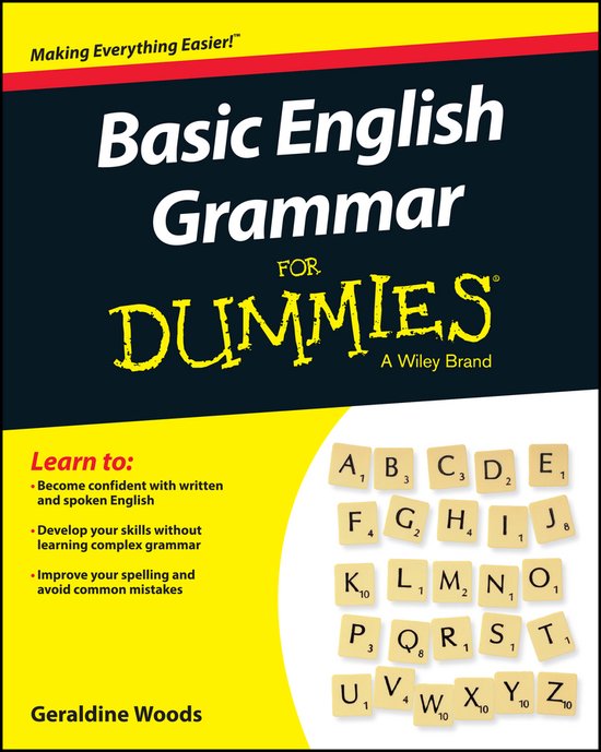 Basic English Grammar For Dummies - cover