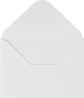 Envelop, afmeting envelop 11,5x16 cm, 110 , wit, 10 stuk/ 1 doos