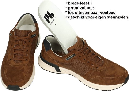 Pius Gabor -Heren - bruin - sneakers - maat 42