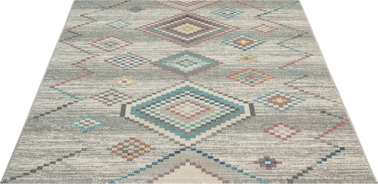 CARPETIA Tapijt voor binnen en buiten, klein, rond balkon, terras