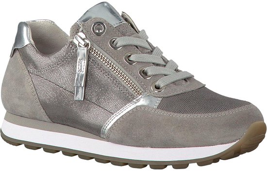 Gabor Dames Sneakers - Grijs - Maat 37 | bol.com