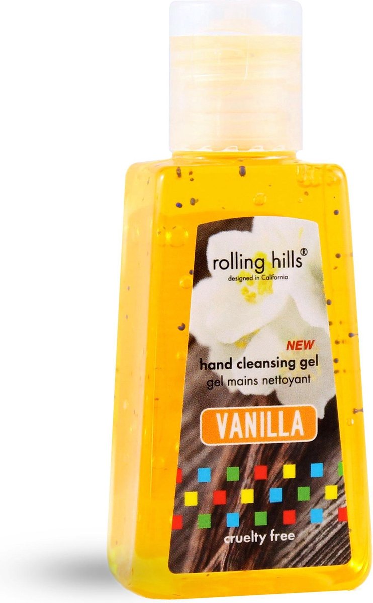 Rolling Hills Hand Hand Cleansing Gel Vanilla 30ml