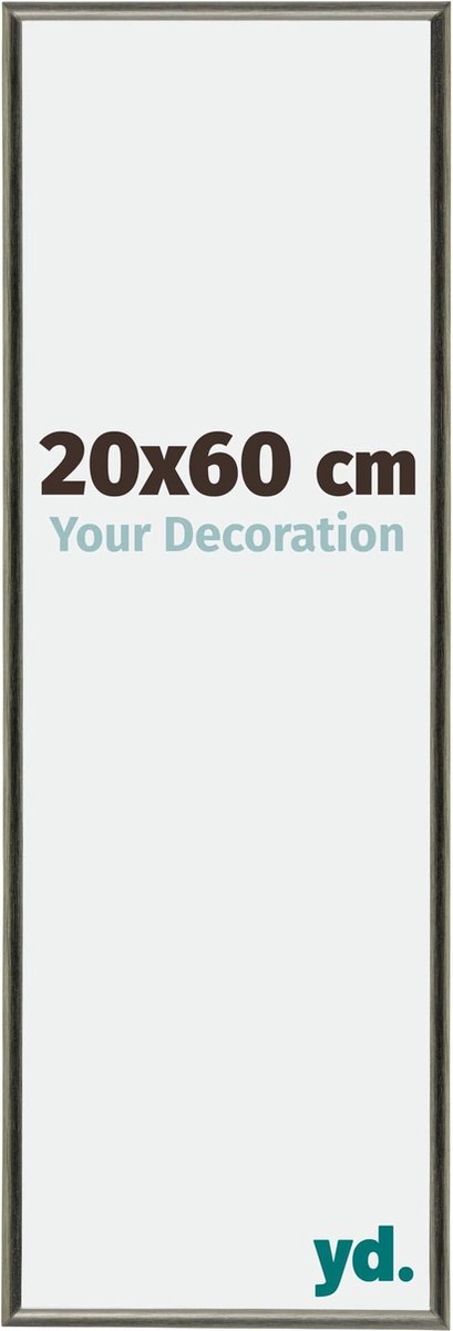yd. Your Decoration - Fotolijst 20x60 cm - Aluminium - Mercury Structuur - New York