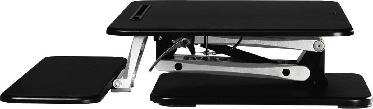 Hama Bureau opzetstuk voor zit-sta-werkplek M 68 x 52 cm zwart
