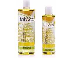 ItalWax Afterwax olie Citroen - 250 ml - Verzorgende After Wax Olie voor Zachte Huid - Lemon Geur