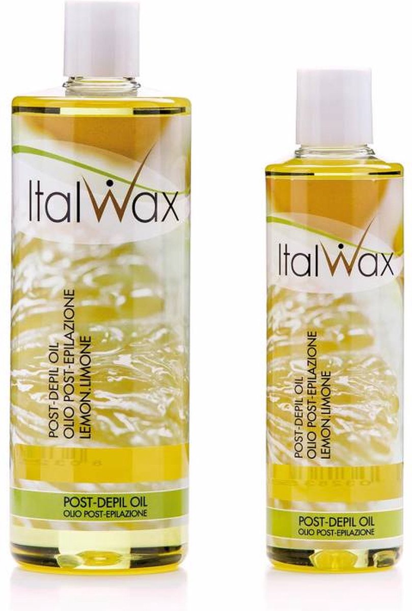 Goedkoopste ItalWax Afterwax olie Citroen - 250 ml - Verzorgende After Wax Olie voor Zachte Huid - Lemon Geur