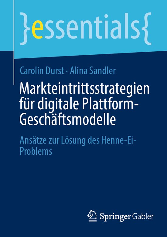 essentials- Markteintrittsstrategien für digitale Plattform ... - cover