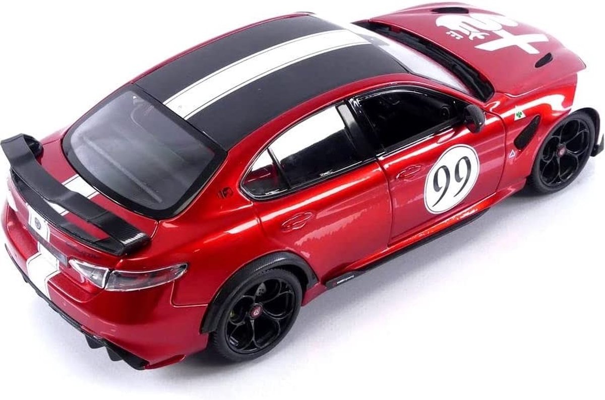 【限定SALE無料】BBR 1/18 アルファロメオ ジュリア GTA ビアンコトロフェオ イエローブレーキ 28台限定 ALFA ROMEO GIULIA GTA Bianco Trofeo 乗用車