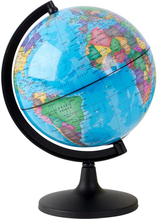 Tirelire pour enfant - Globe/ Globe / La Terre - Sur pied - Dia 14