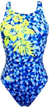 Turbo Blue Hawaii Zwempak Blauw L Vrouw